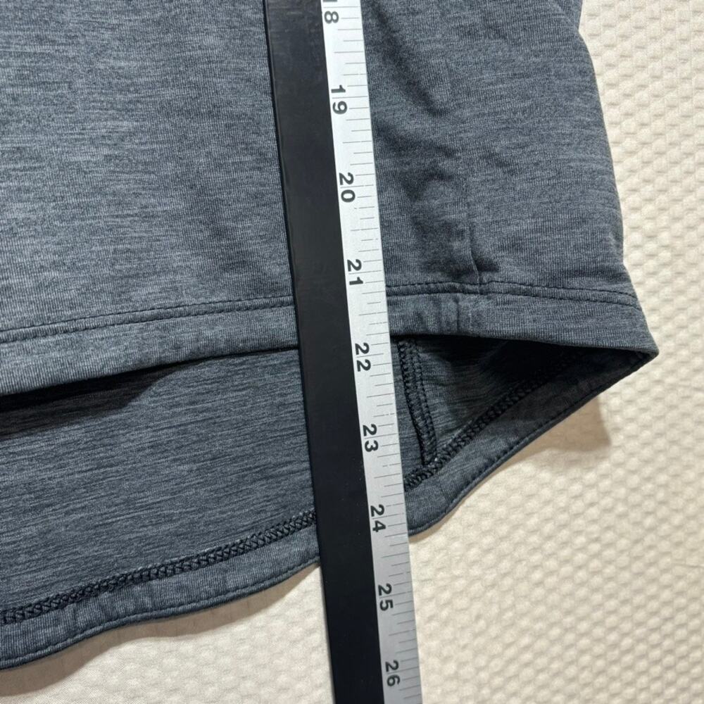 Columbia Sportswear Charcoal Gray Athletic Top XS Cap Sleeve Active Shirt - Picture 8 of 9